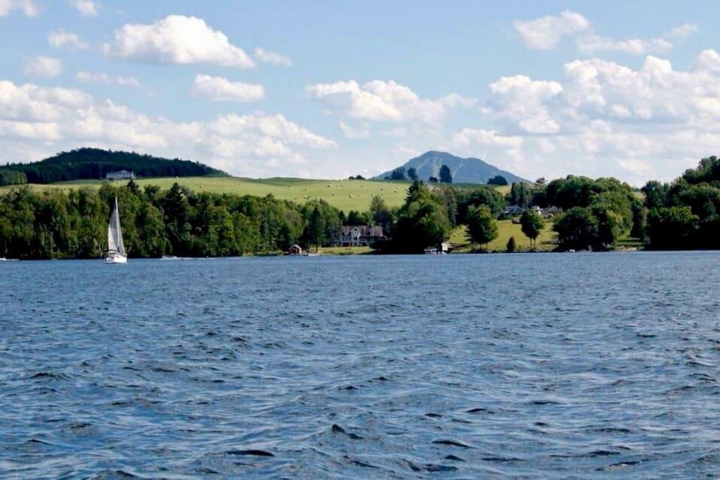 Magog Lovely Vacation Home Экстерьер фото